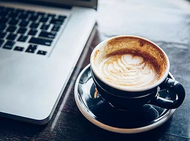 Laptop & Coffee